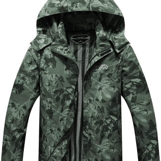 Lightweight Waterproof Hooded Rain Jacket Outdoor Raincoat image 1